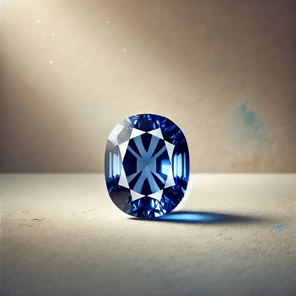 Mulu’s birthstone collection showcases precious sapphires that symbolize truth and wisdom.