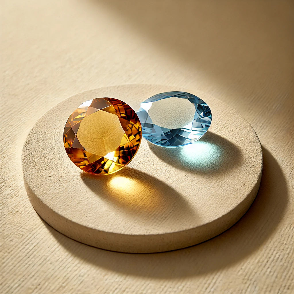 Sunny yellow tones of Yellow Topaz bring joy and sophistication to Mulu’s bold designs.