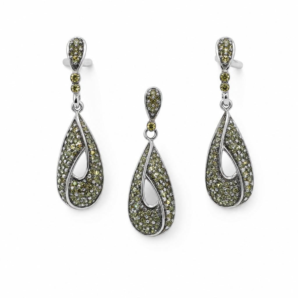 Created Pe Pear Cut Earring — studio