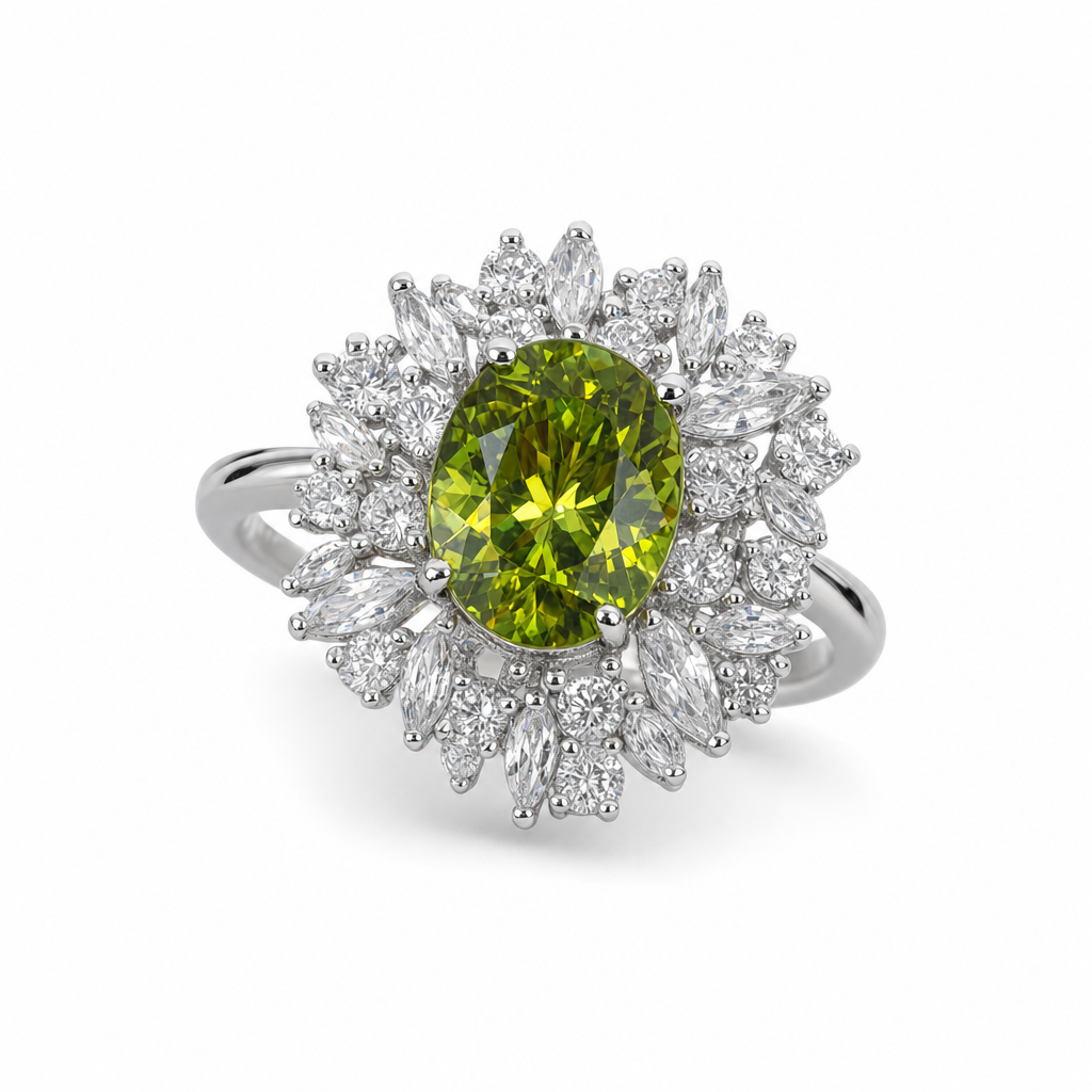 Created Pe White Wz Marquise Cut Ring 7 — studio