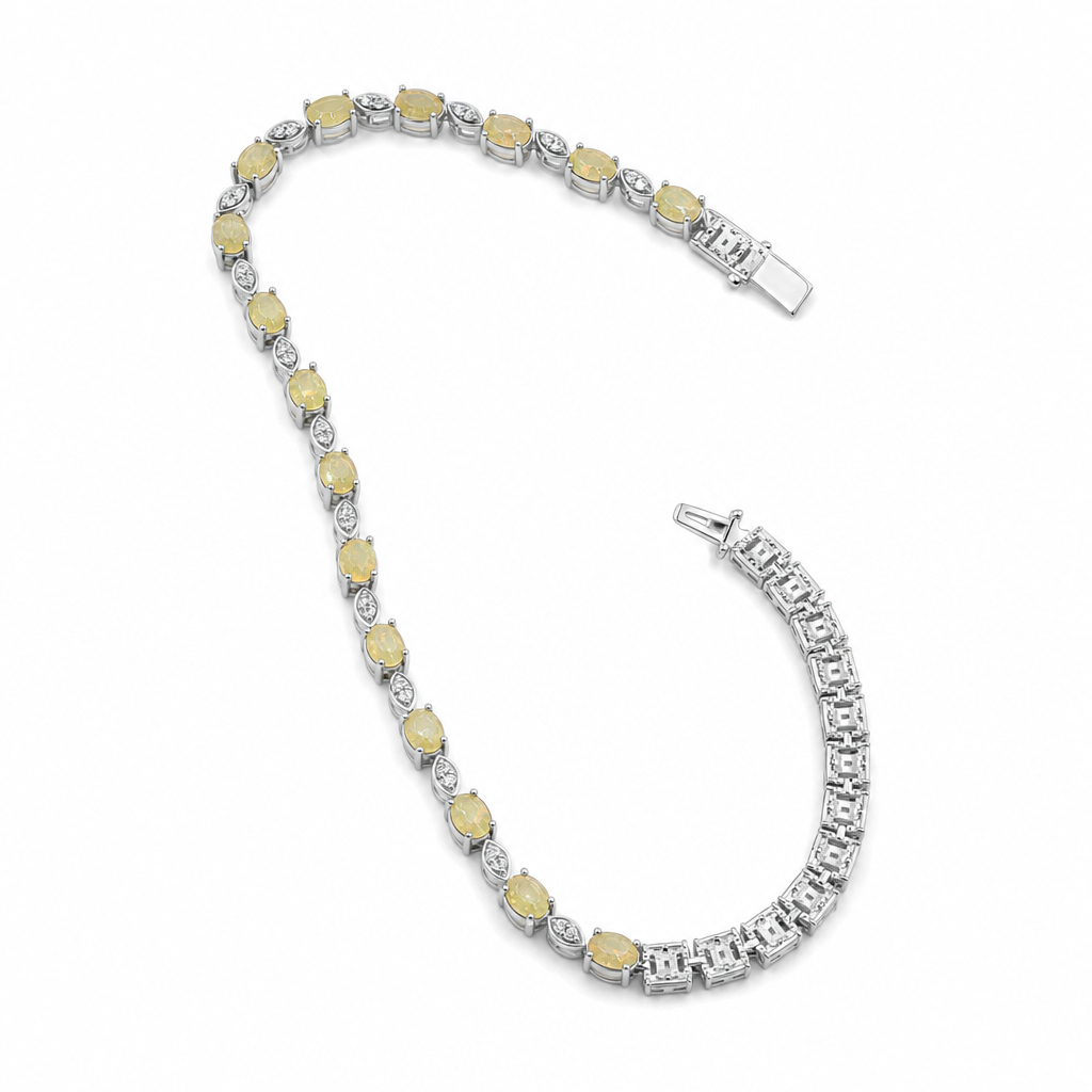 Created Yt Wz Baguette Cut Bracelet — studio