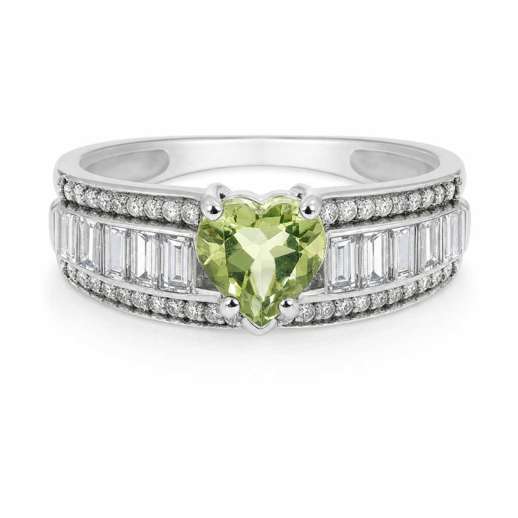 Created Pe Heart Cut Ring 6 — studio