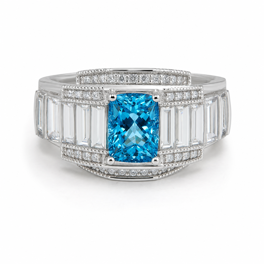 Created Bt White Wz Round Cut Ring 7 — studio