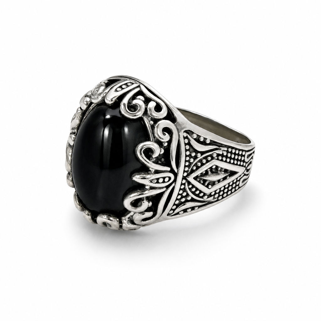 Gold Ag Oval Cut Ring 8 — studio