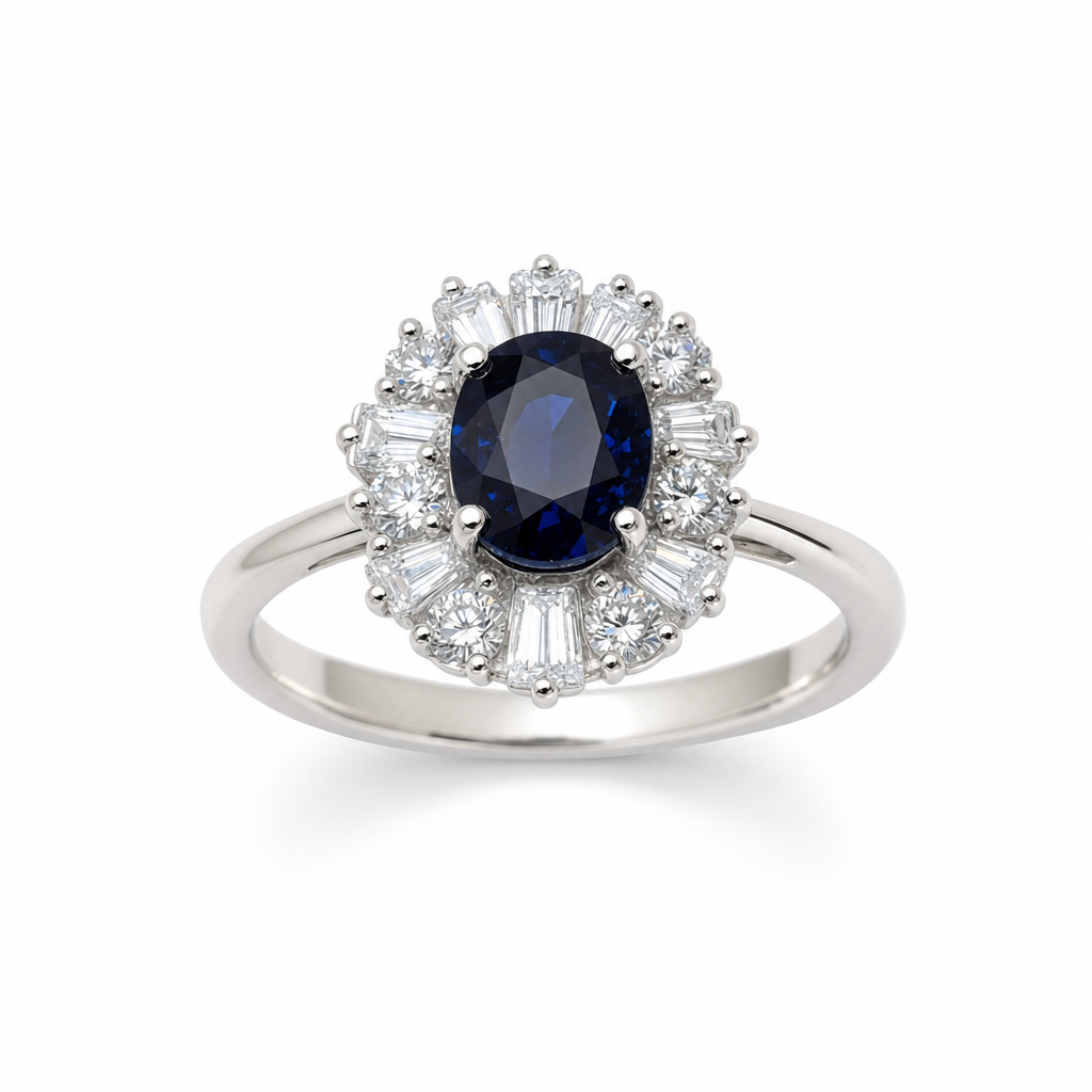 Gold Star Sa Multi Round Cut Ring 8/5 — studio