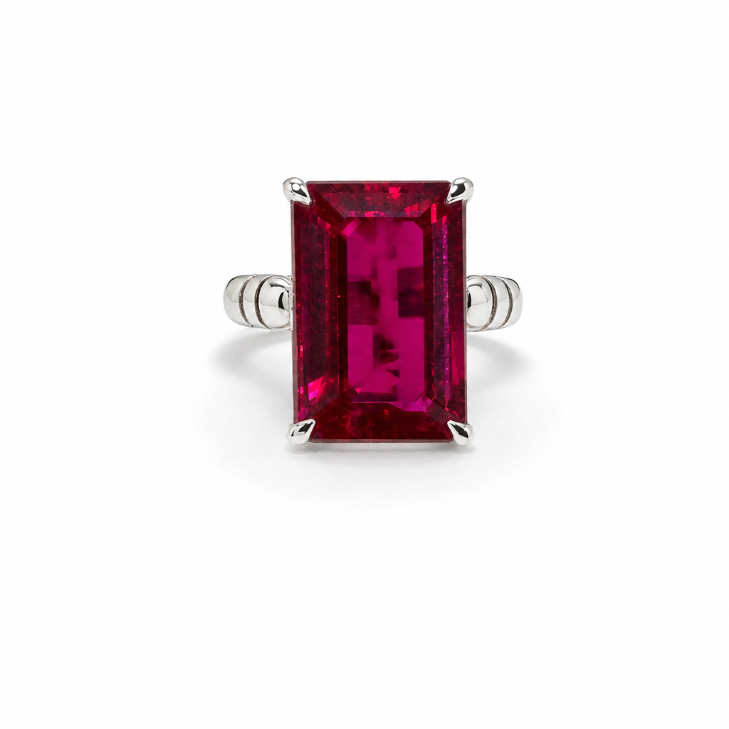 Created Ru Emerald Cut Ring 8 — studio