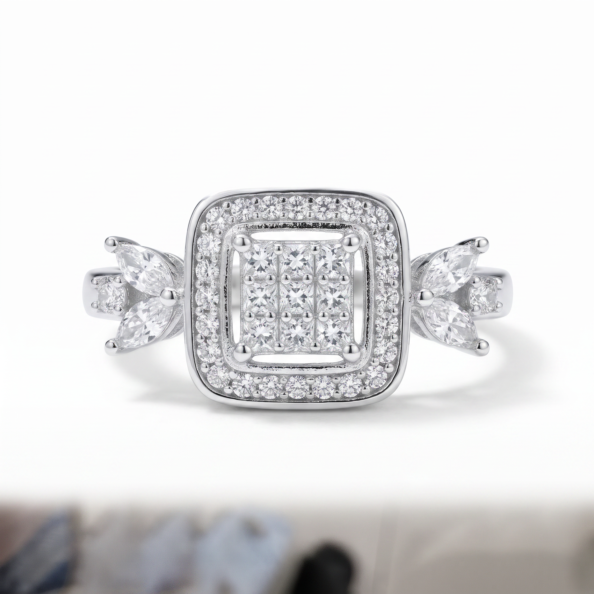Gold Wz Marquise Cut Fancy Ring 6 — studio