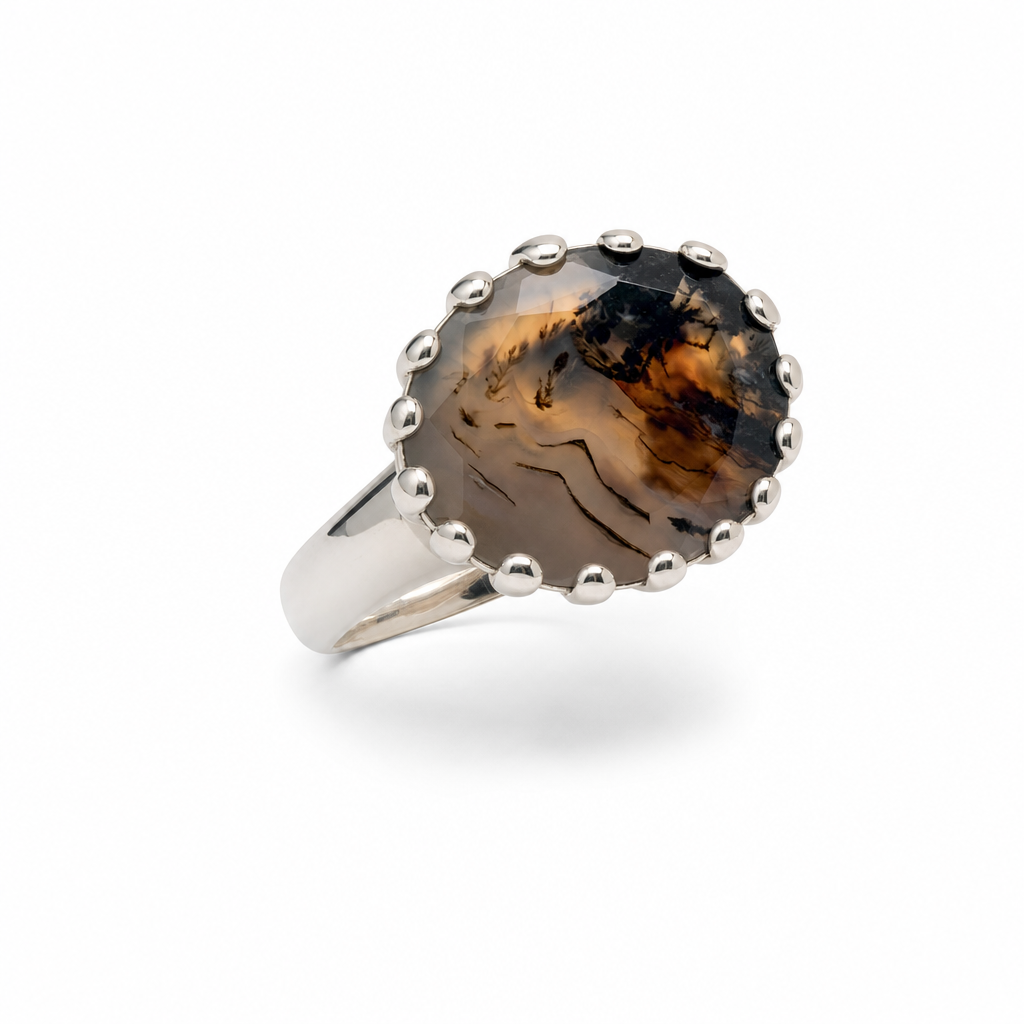 Gold Ag Oval Cut Ring 12 — studio
