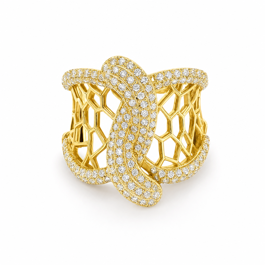 Gold Wz Ring Gold 8 — studio