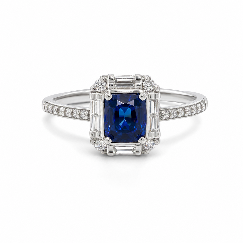 Created Oval Cut Ring 7 — studio