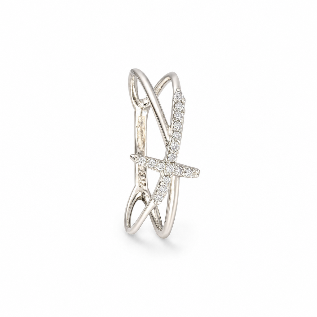 Gold Wz Flower Cut Ring 8 — studio