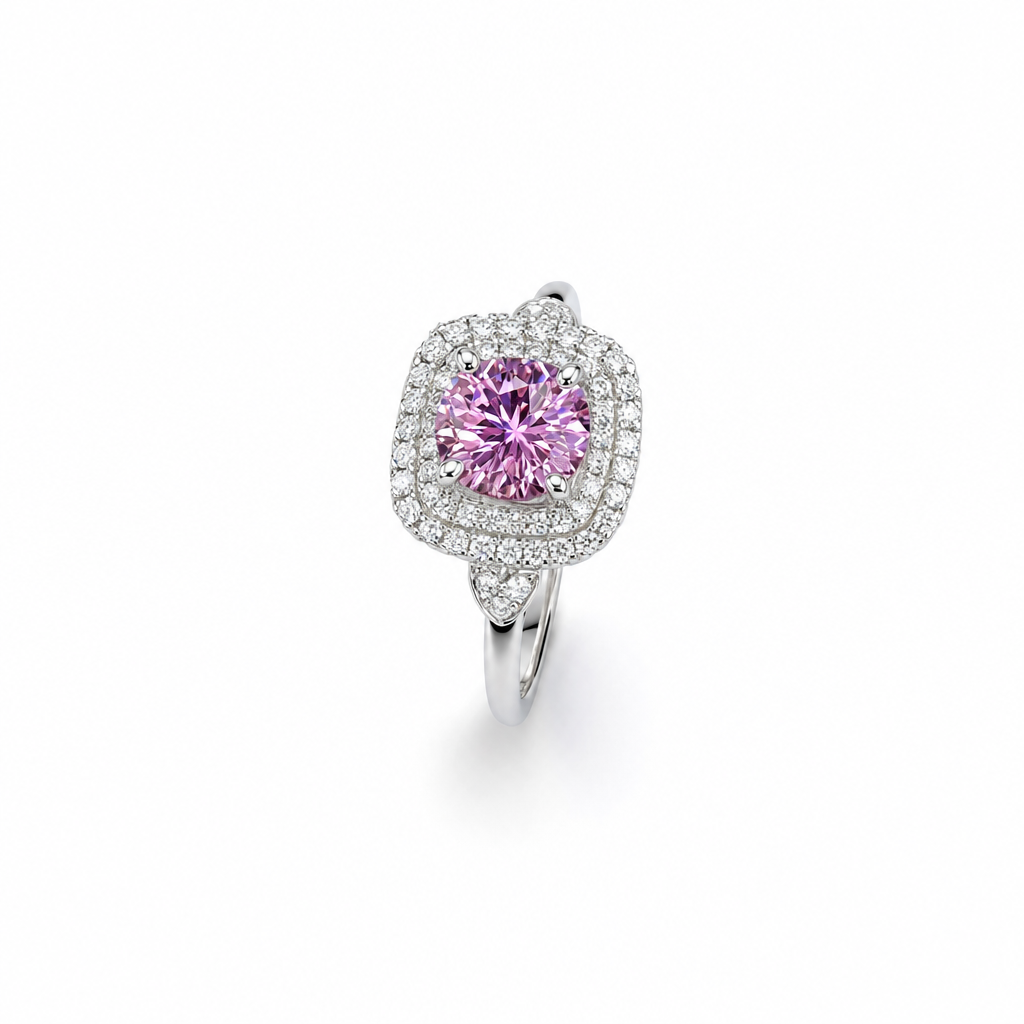 Gold Ci White Wz Oval & Pear Cut Ring 8 — studio