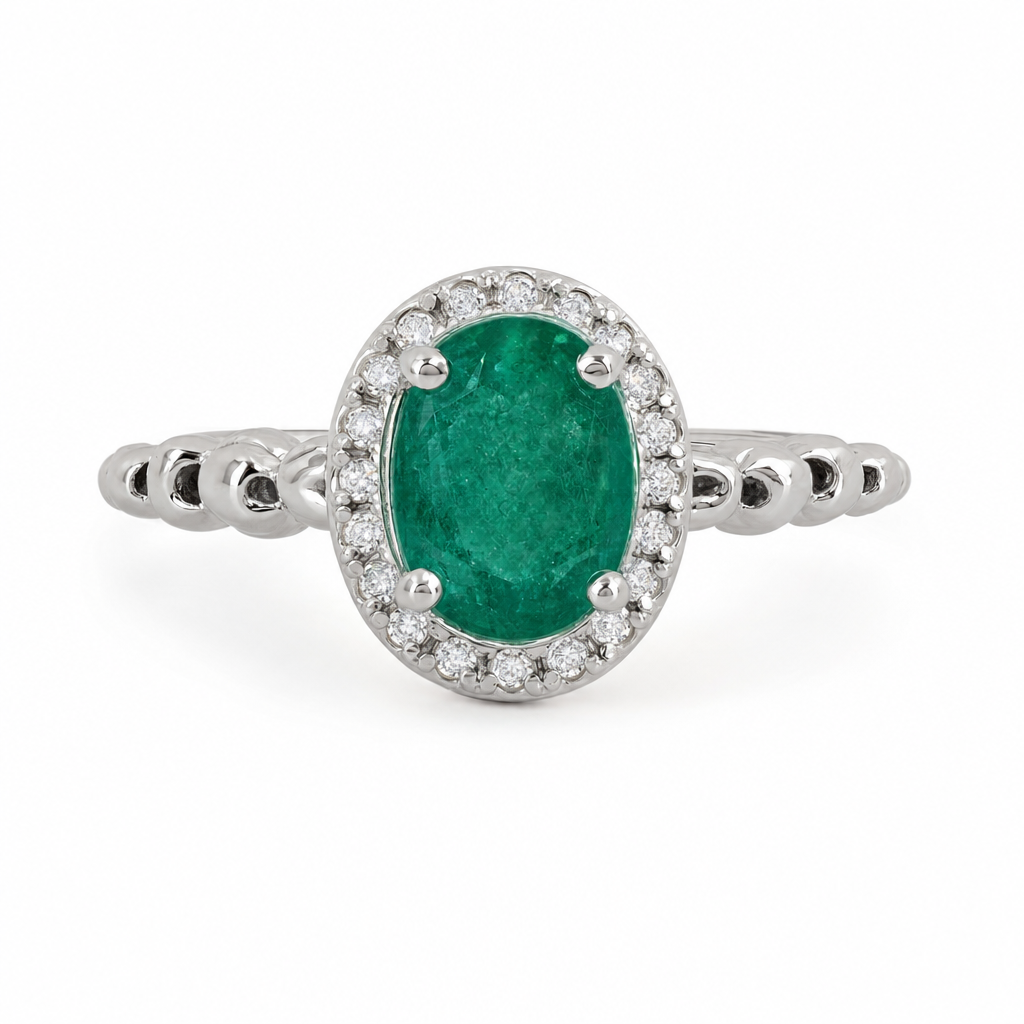 Created Em White Wz Princess & Marquise Cut Ring 6 — studio