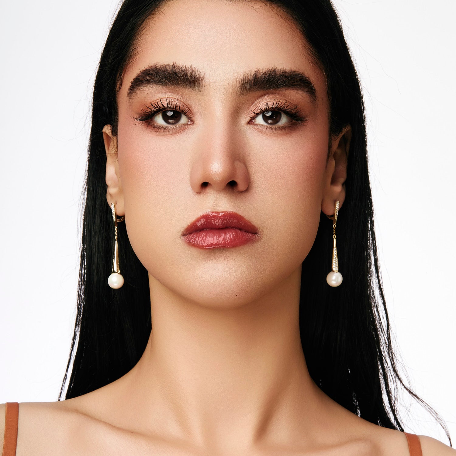 Pearl Grace Drop Earrings