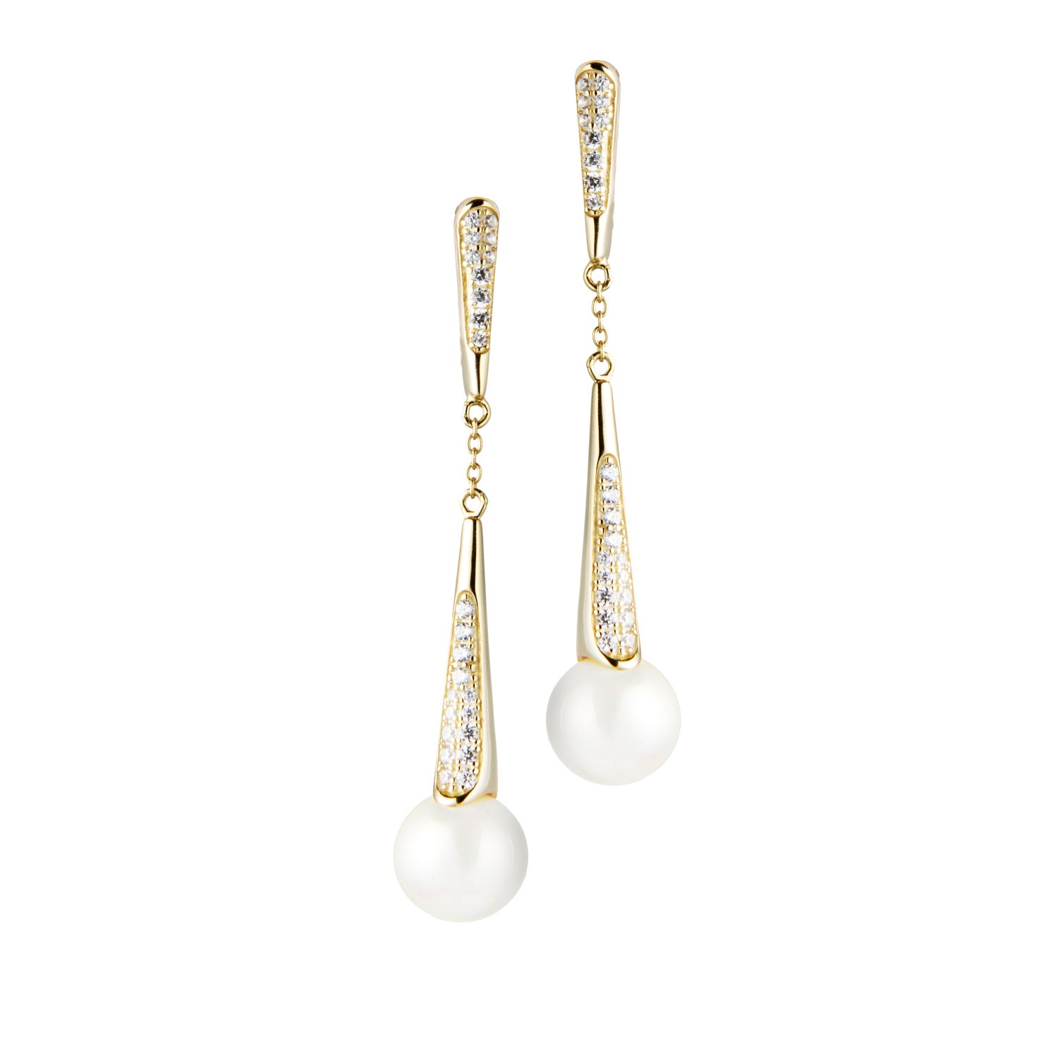 Pearl Grace Drop Earrings