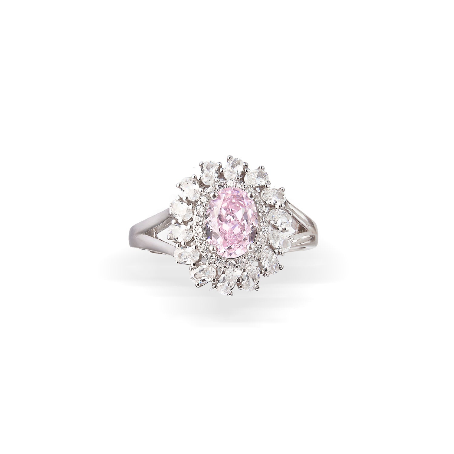 Pink Zircon Elegance Ring