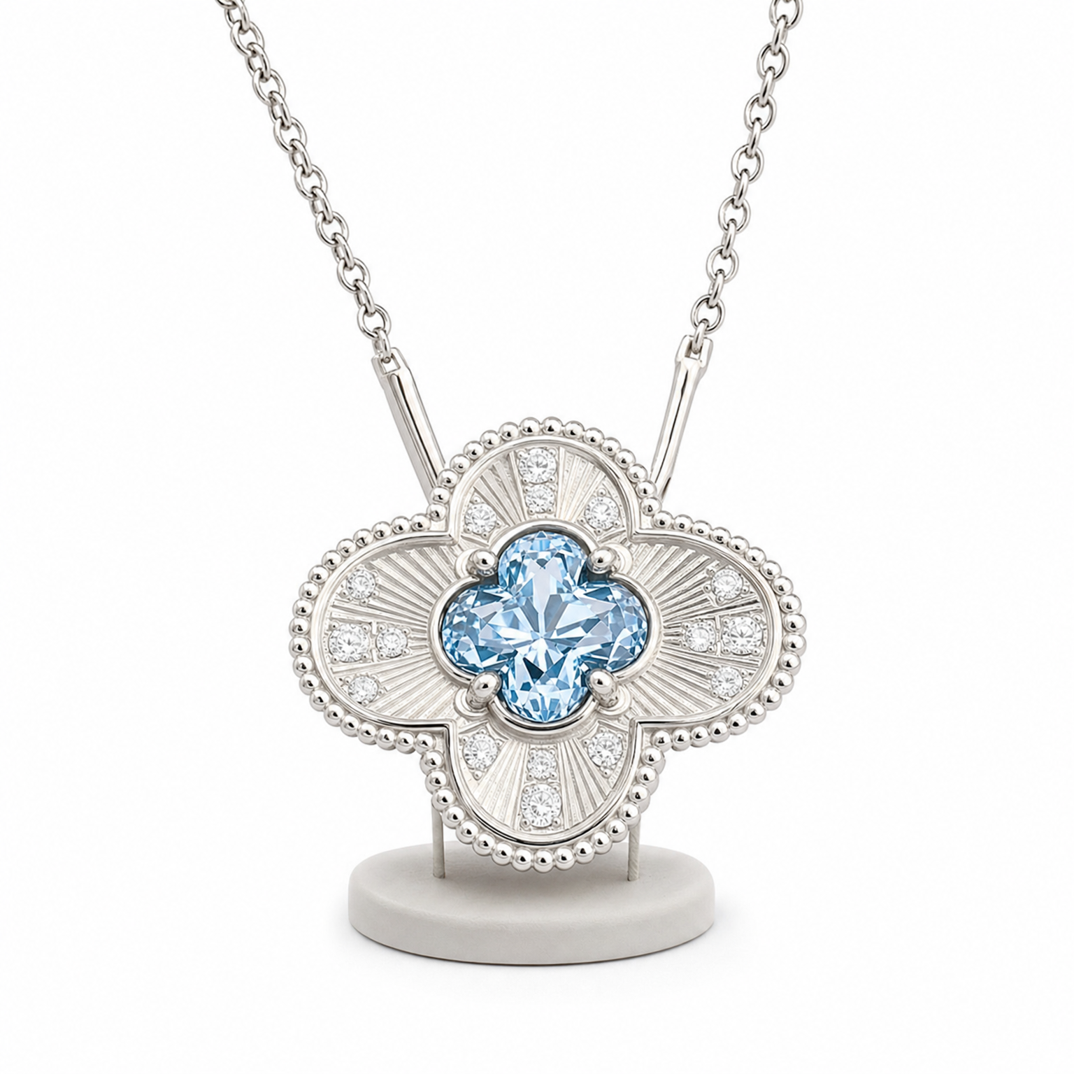 Gold Wz Van Cleef Necklace — studio