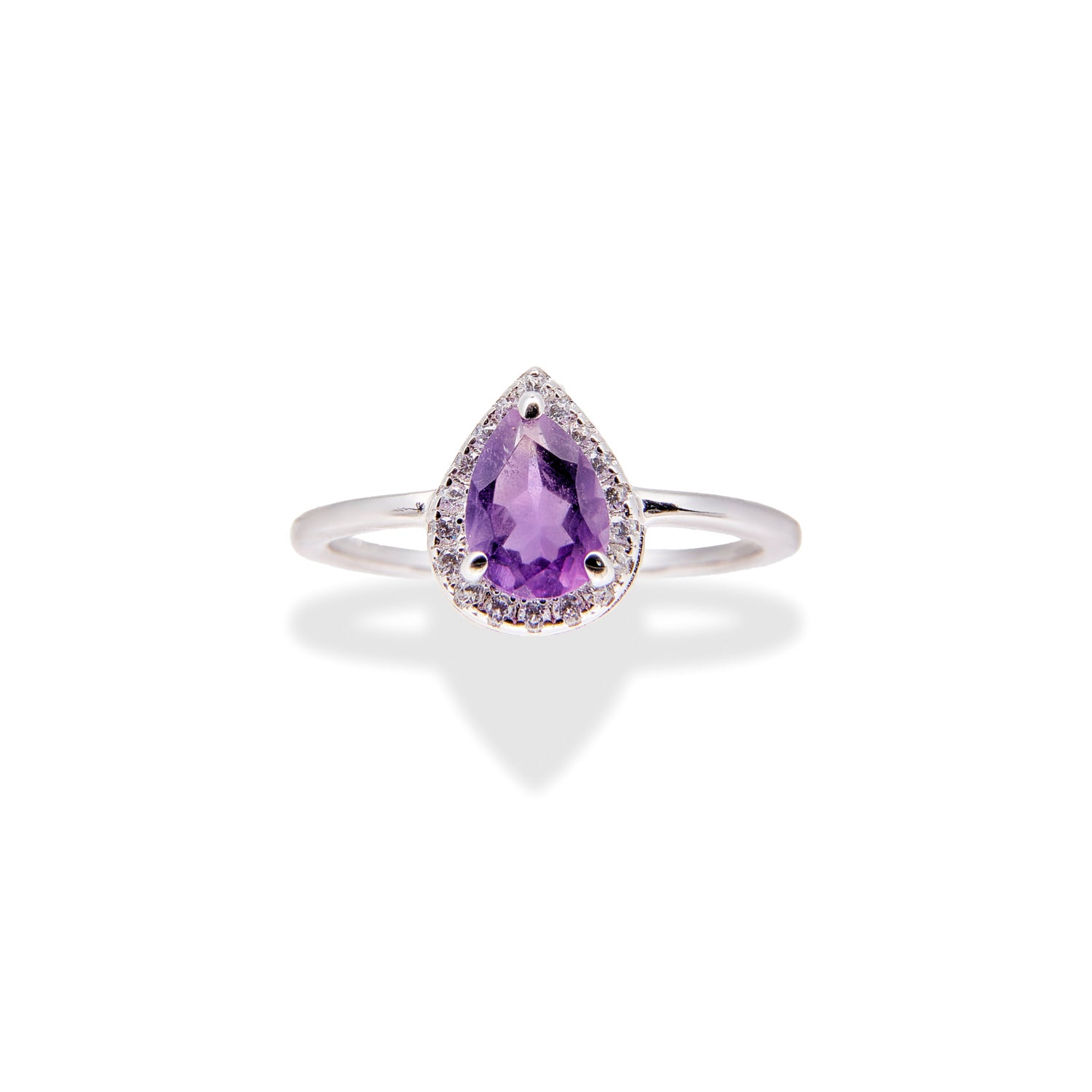 Amethyst Harmony Ring