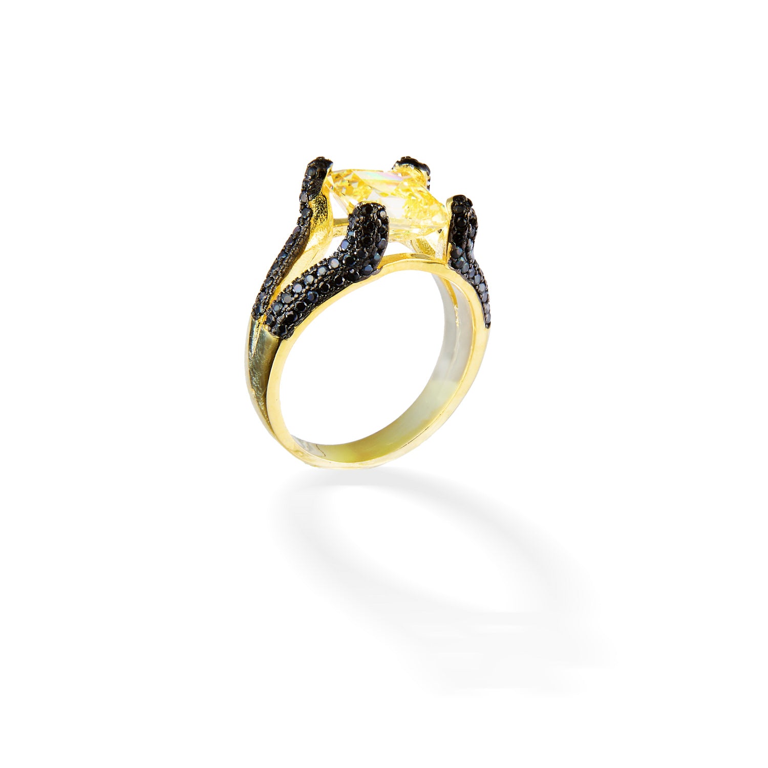 Golden Topaz Ring