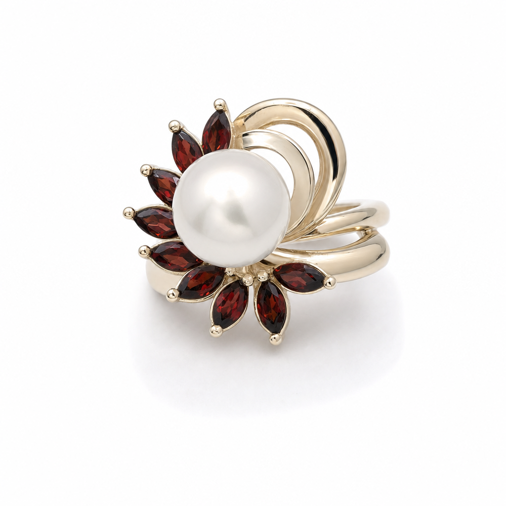 Gold Wz Big Heart Ring 6 — studio