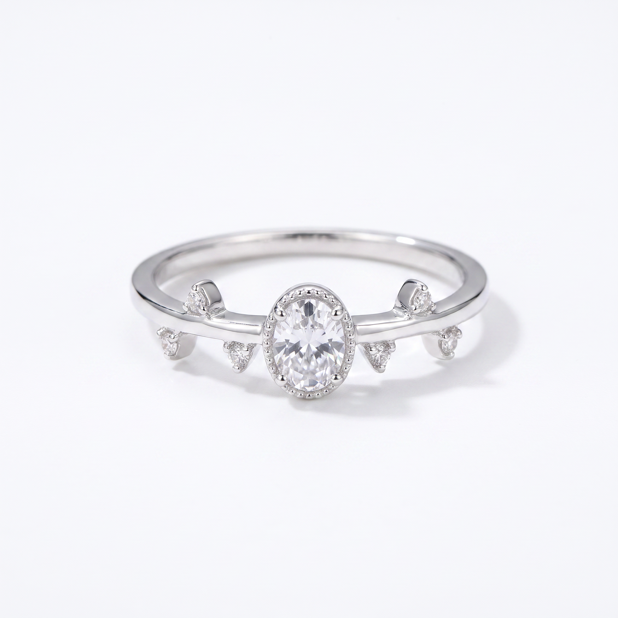 Gold Wz Oval Cut Fancy Ring 8 — studio