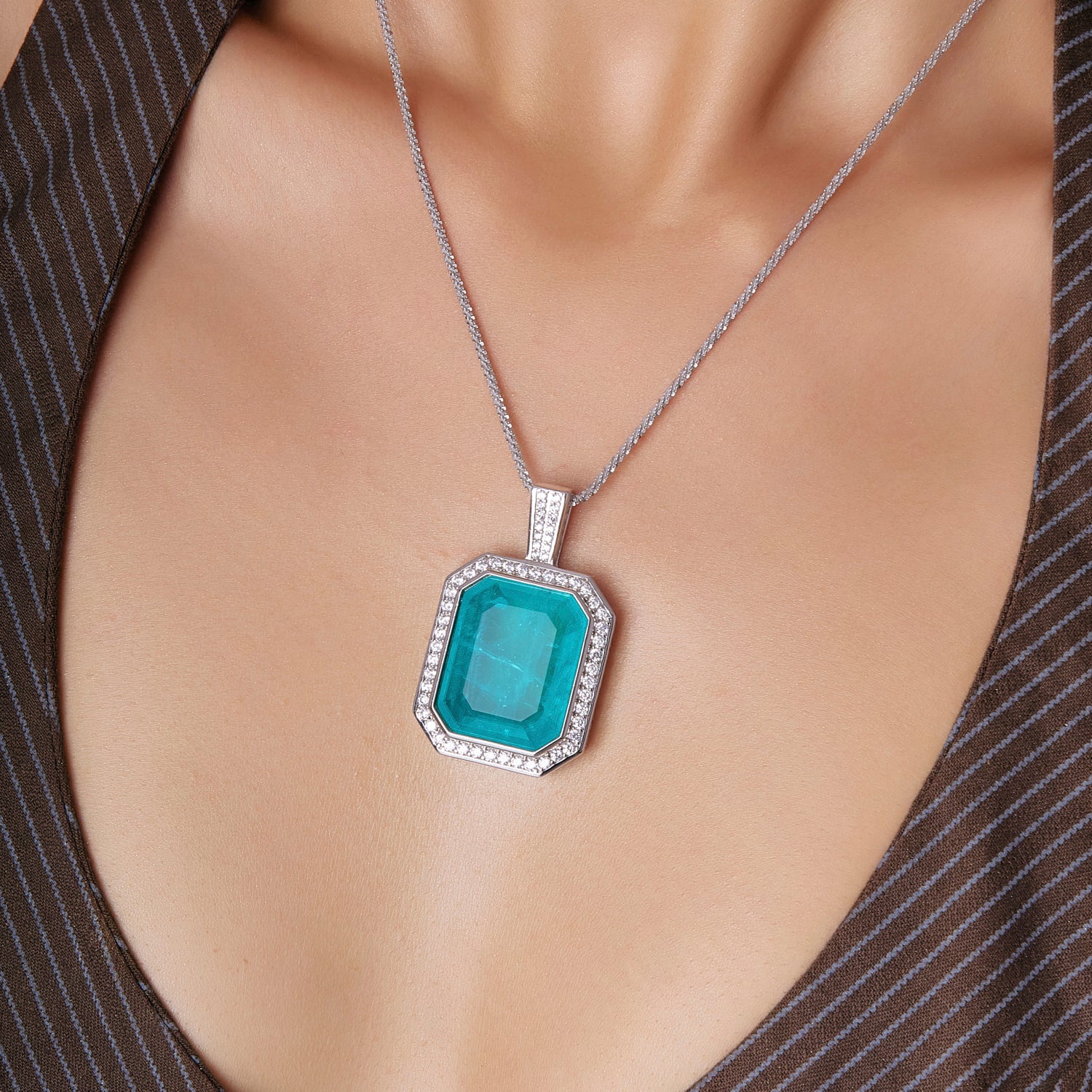 Paraiba Elegance Pendant