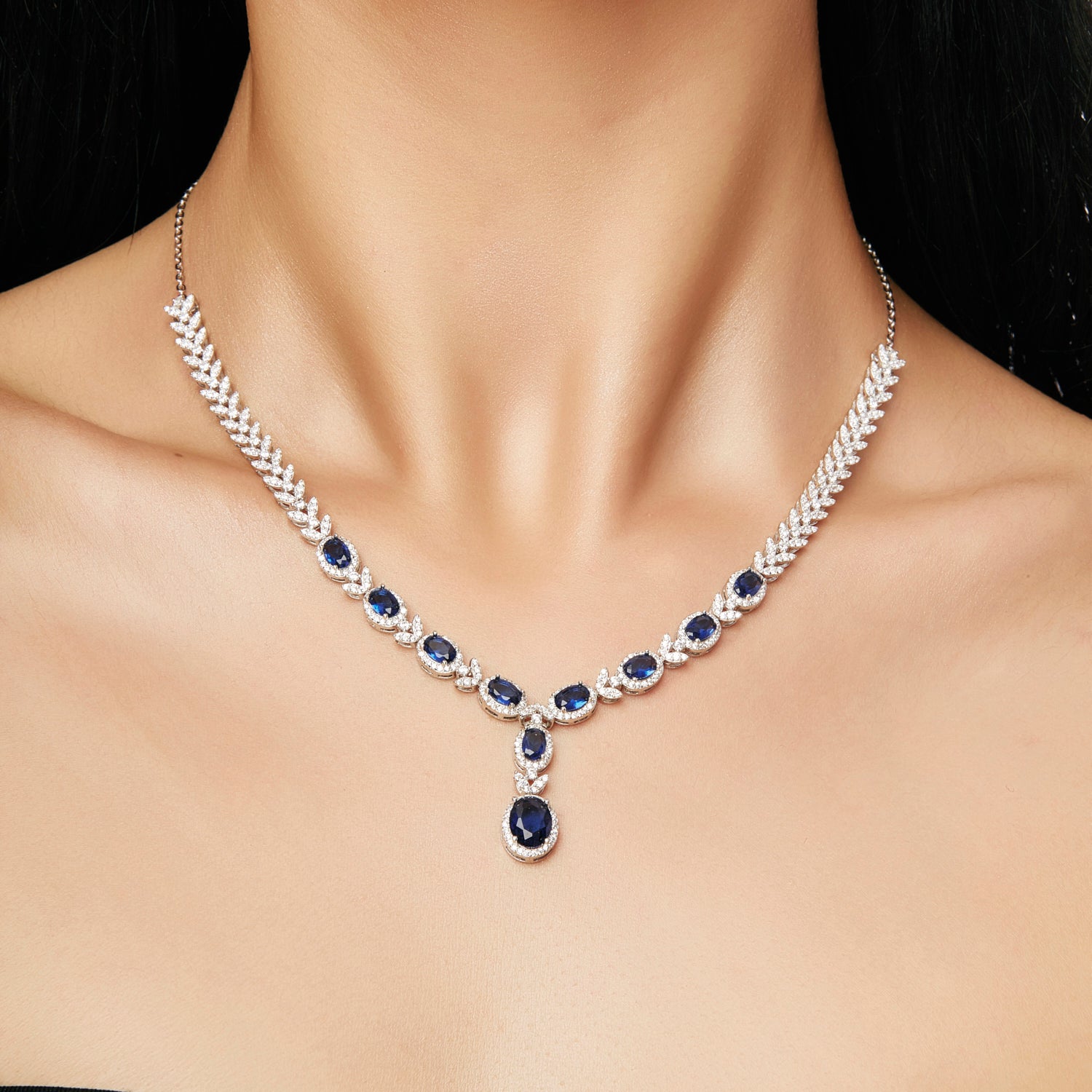 Sapphire Grace Necklace