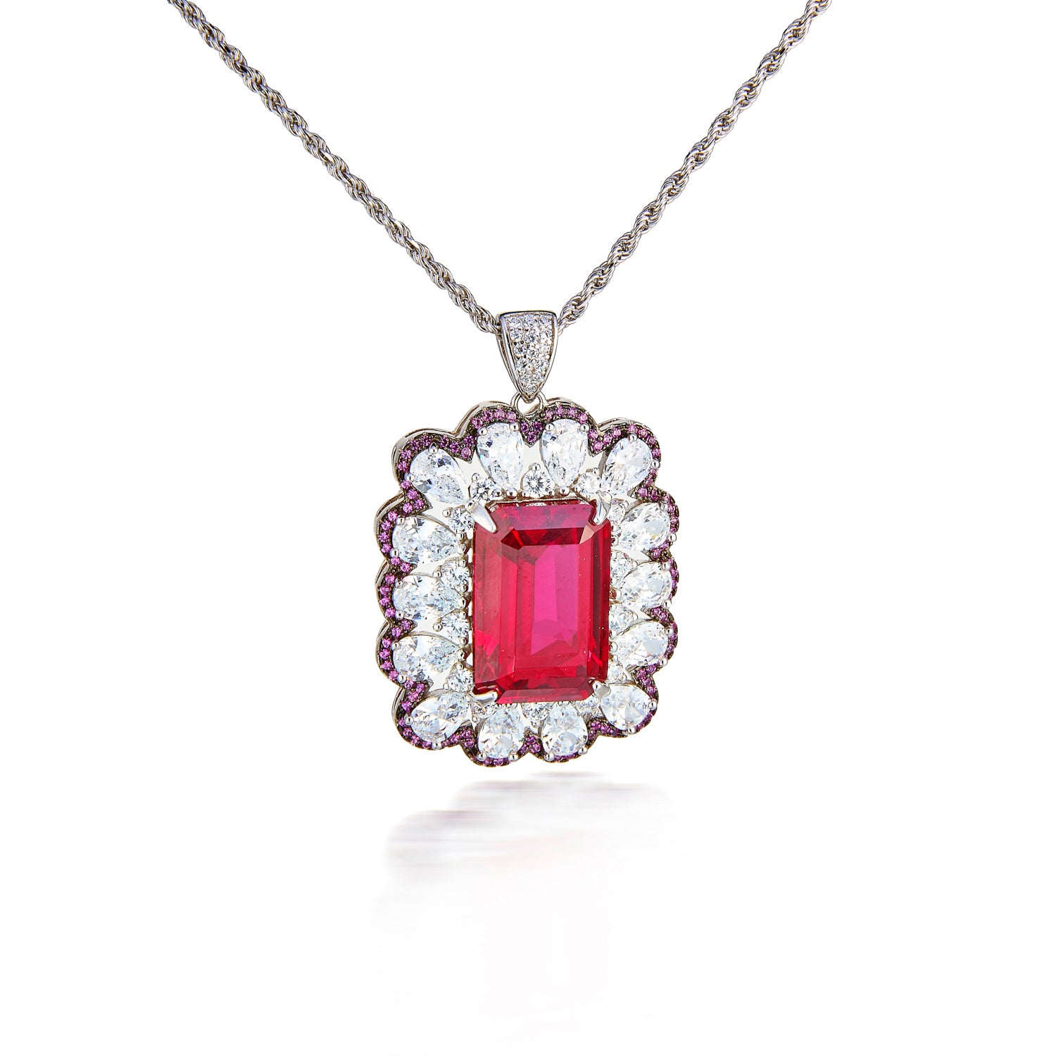 Ruby Radiance Pendant