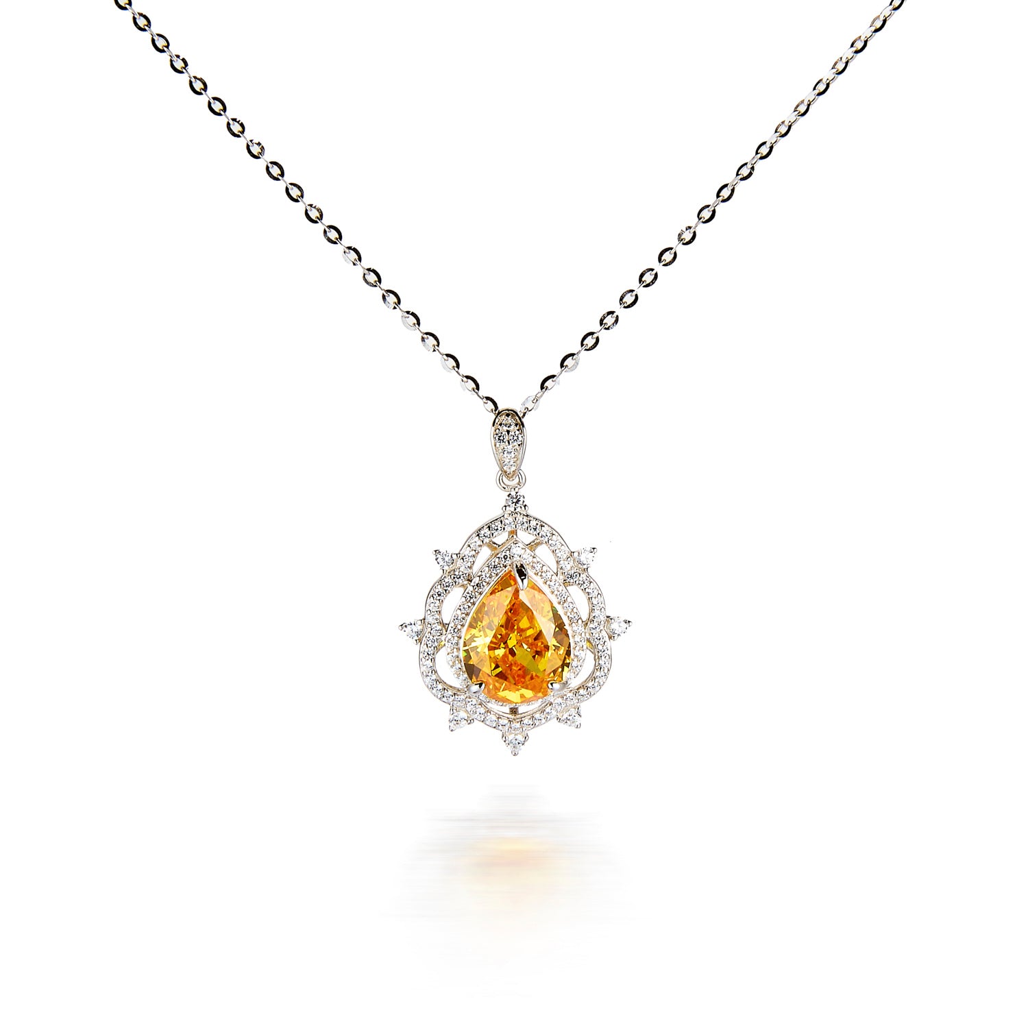 Golden Topaz Pendant