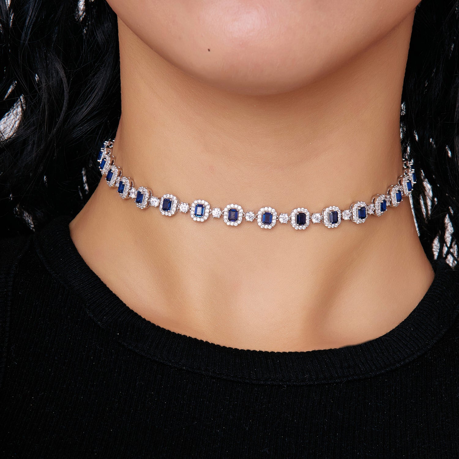 Sapphire Elegance Necklace