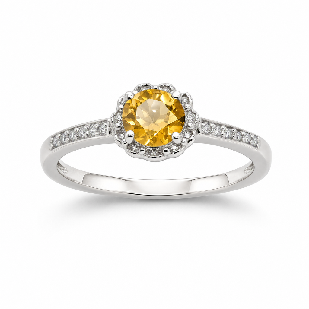 Created Ci White Wz Princess Cut Ring 9 — studio