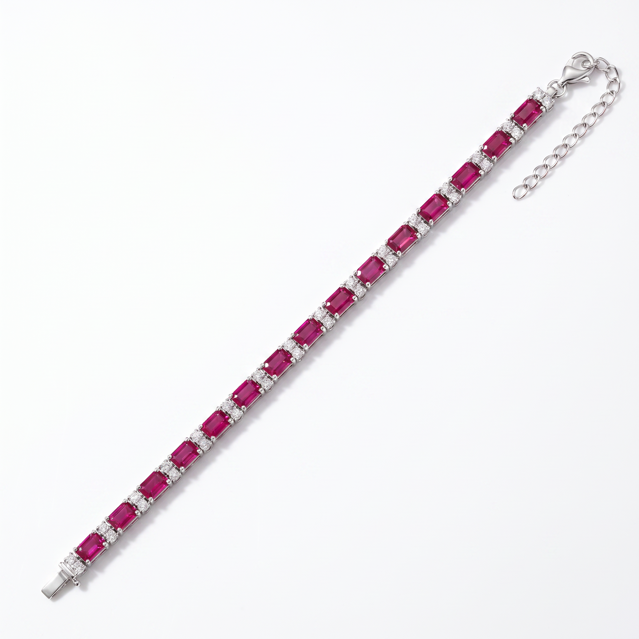 Created Em White Wz Fancy Bracelet Size 17& 18 &19 Inch — studio