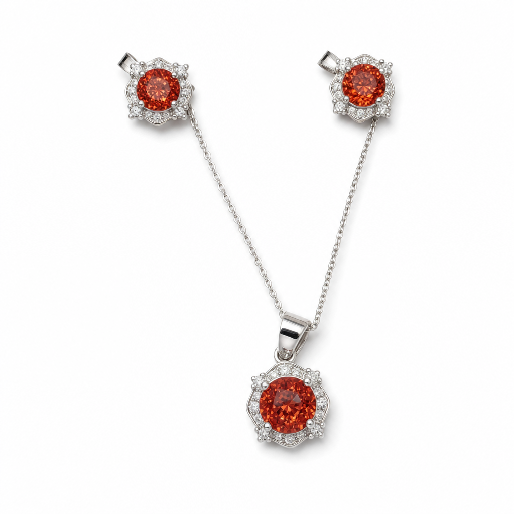 Created Em Earring Set Wth Pendant — studio