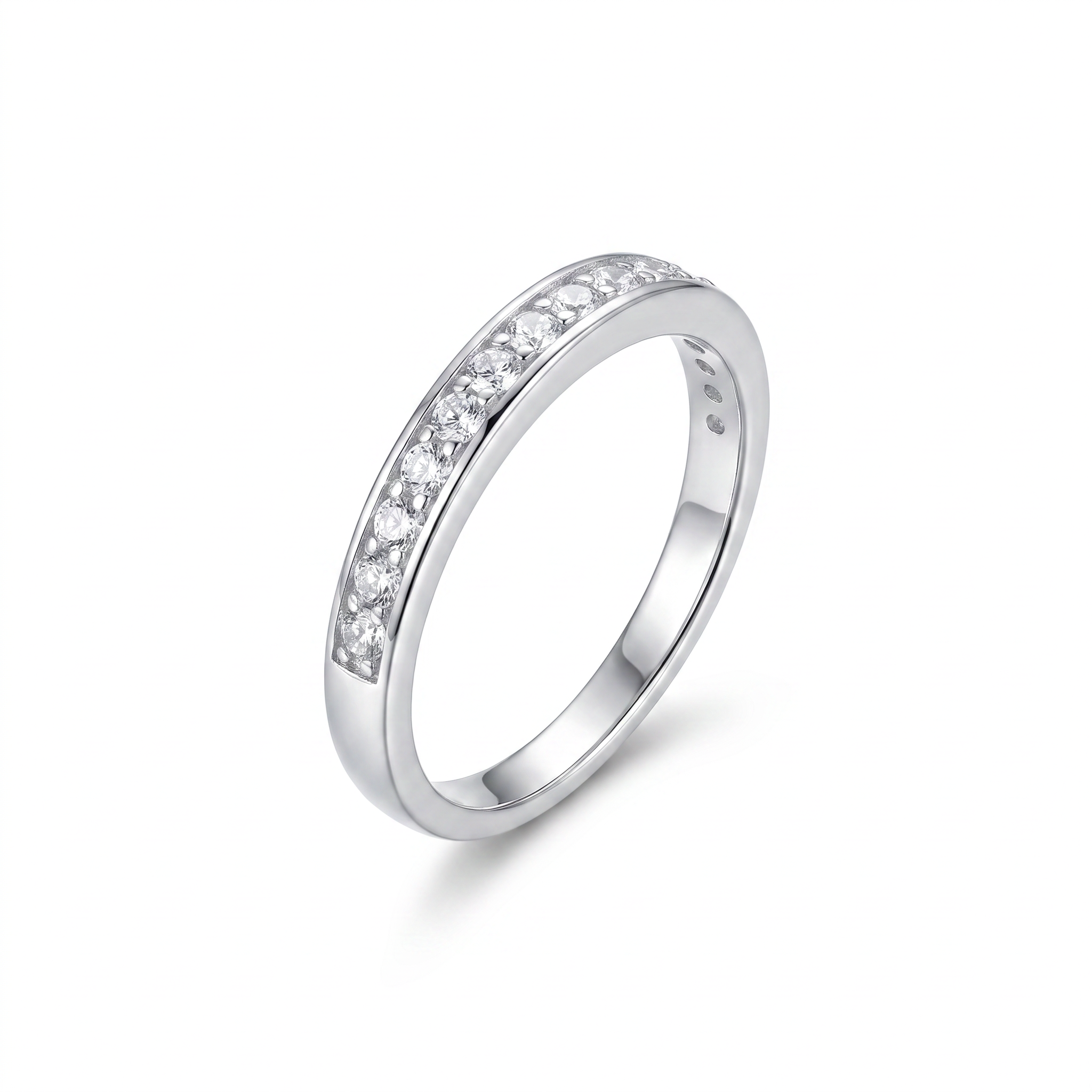 Gold Wz Band Ring 8 — studio