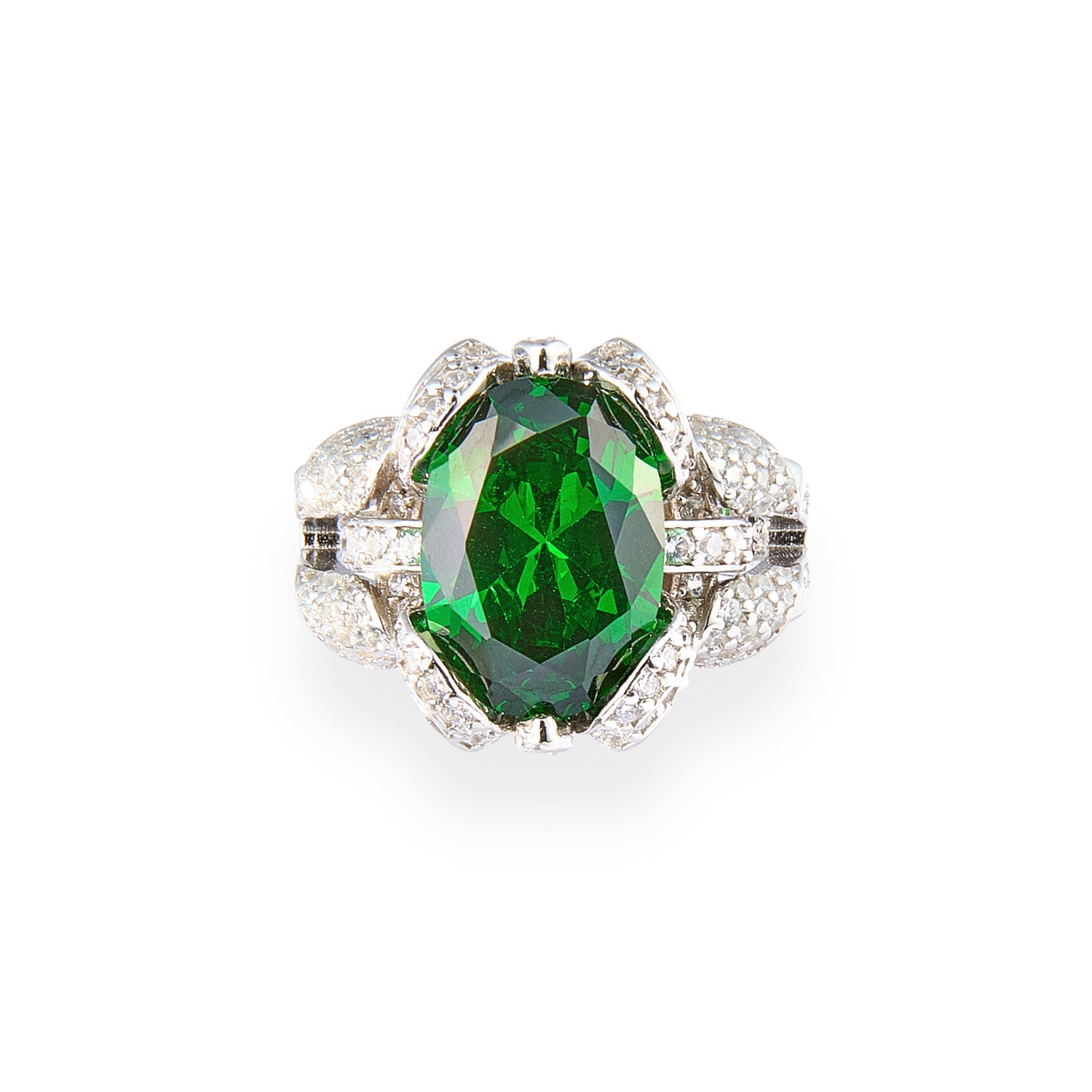 Oval Emerald Ring