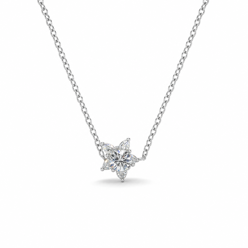 Gold Moissanite 3 Mm 1 Created Round Cut Heart Earring Silver — studio