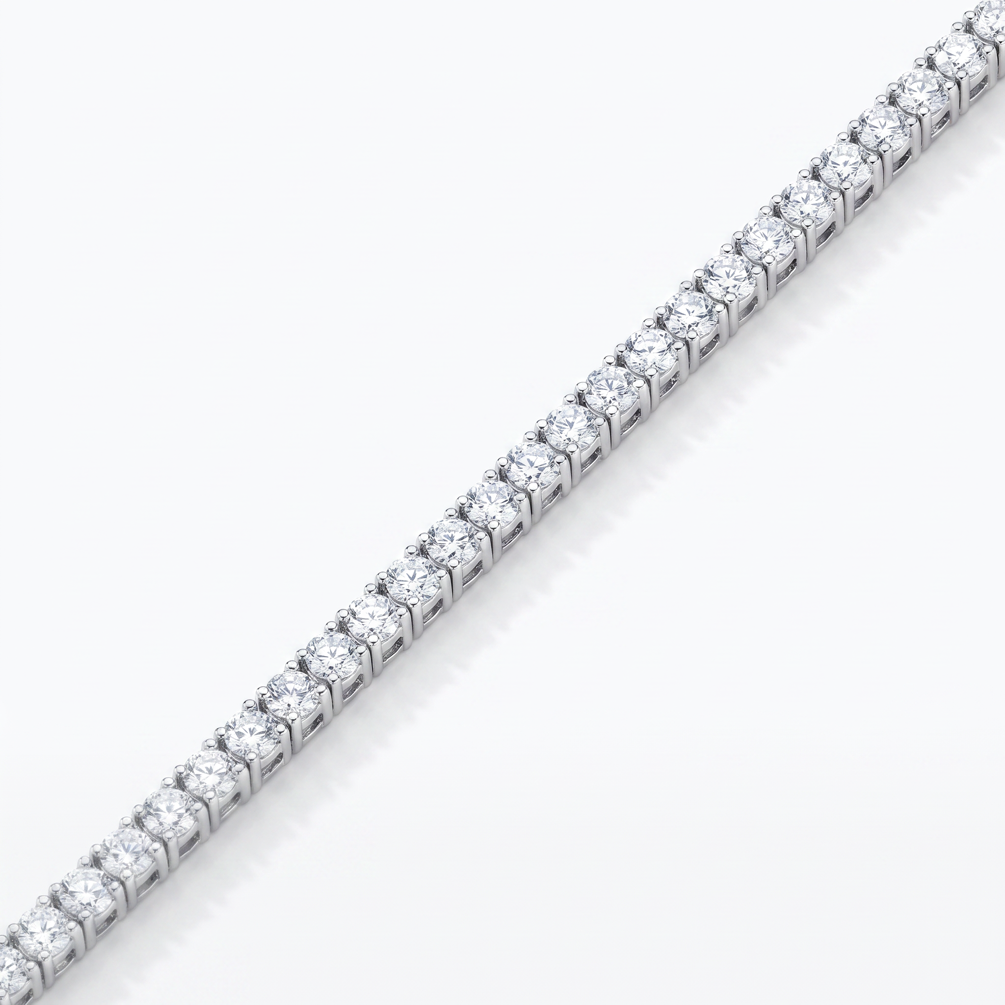 Gold Wz 2 Mm Round Cut Bracelet — studio