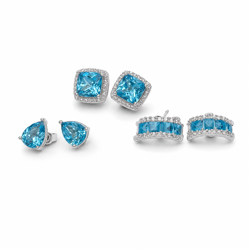 Created Bt Pear Cut Studs Earring — studio