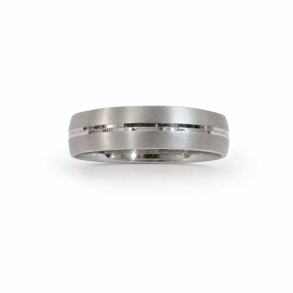 Silver Band Ring 5/5 — studio