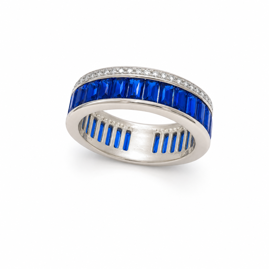 Gold Sa White Wz Round Cut Ring 7 — studio