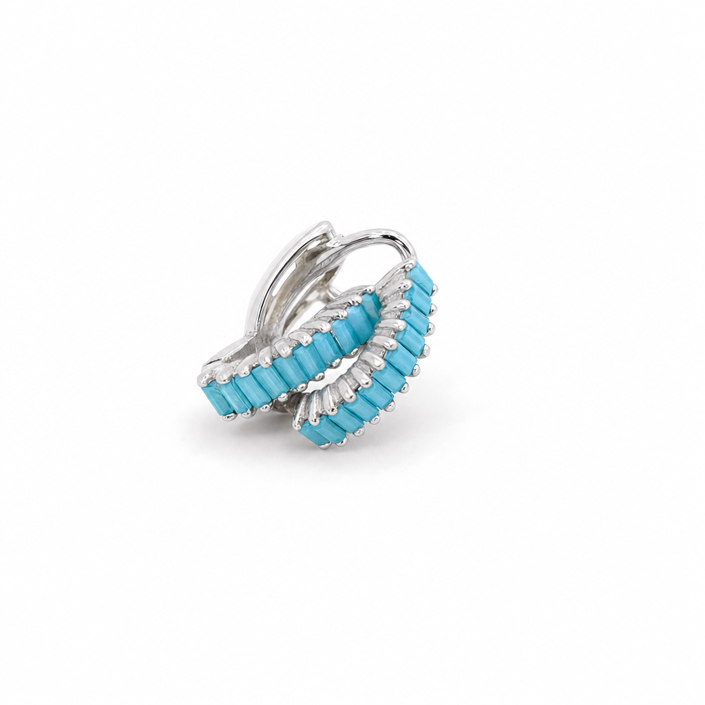 Gold Ta Pear Cut Studs Earring — studio