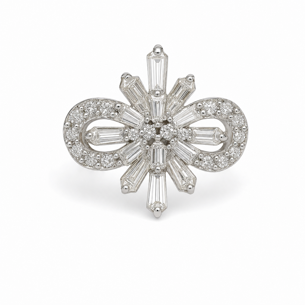 Gold Wz 3 Color Flower Ring 7 — studio