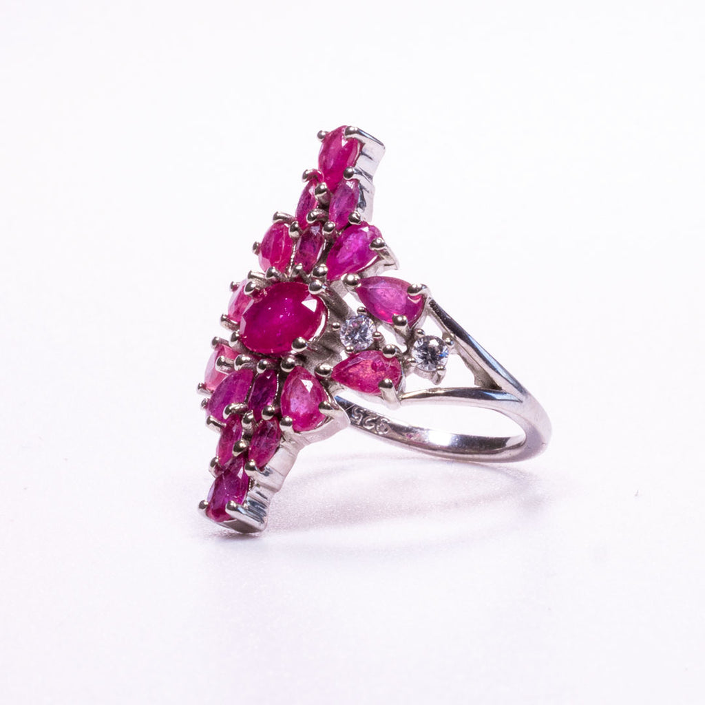 Ruby Oval & Marquise Cut Ring
