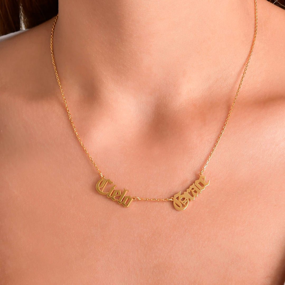 Personalized Two Words Necklace